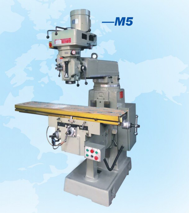 CNC vertical drilling milling machine